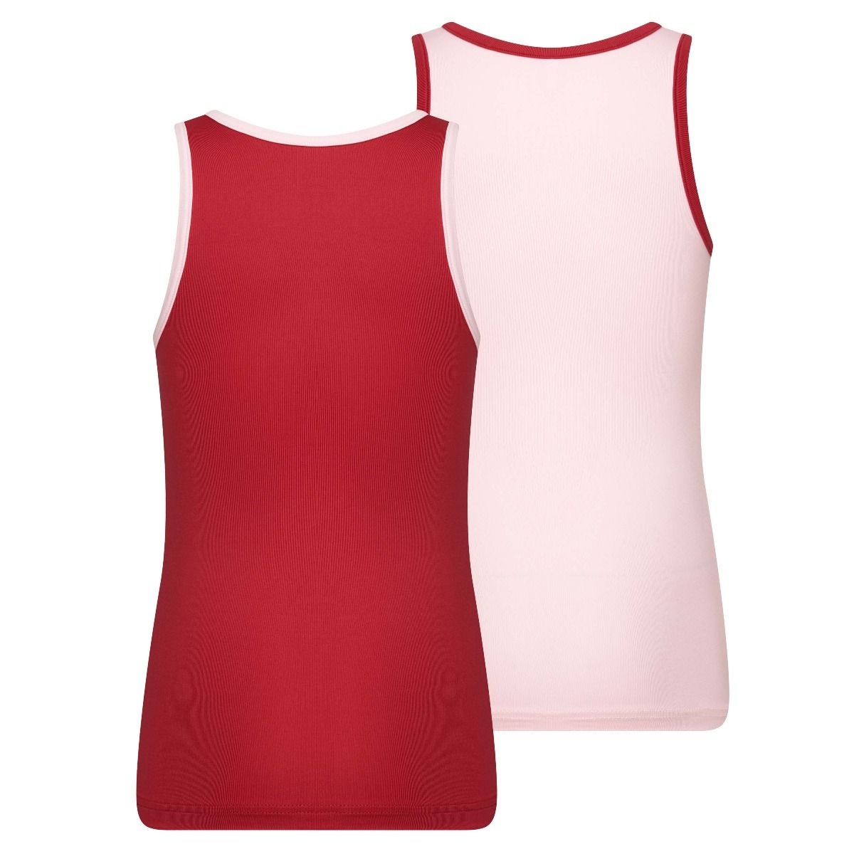 Beeren 2Pack Mix Match Meisjes Hemd Roze Rood achterkant
